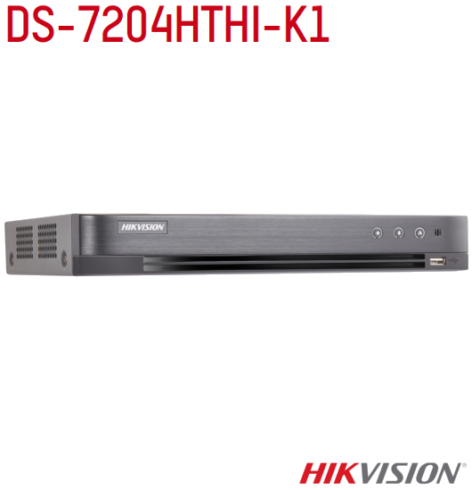 DS-7204HTHI-K1  (HK300220515) - dvr 4 canali hikvision